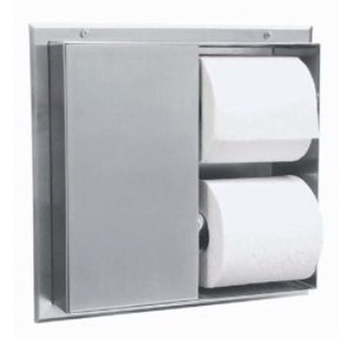 Semi-Recessed Mount Toilet Tissue Dispenser AX-BHC-1336