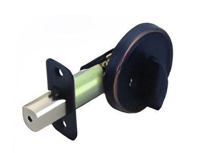 One Sided Deadbolt (Half Bore) 2-3/8 Backset AX-DDB-800-1SHB