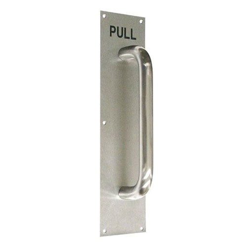 Stainless Steel Pull Plate with “Pull” Engraved 3 1/2” x 15” AX-DHA-1114