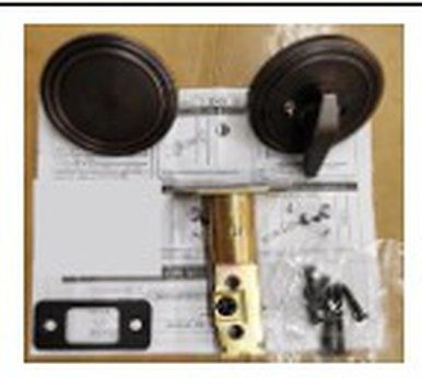One side deadbolt with cover Privacy AX-DHU-1016-PKT