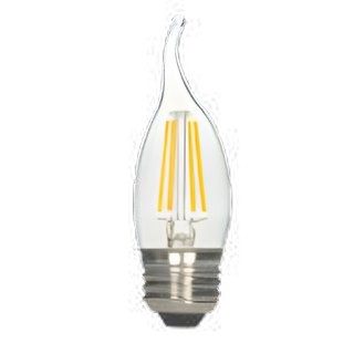 LED Filament B11 Flame Tip Lamp, E26 LED026
