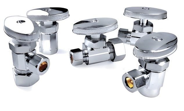 Angle and Straight Valve AX-AV-830A-3/8-FIPX3/8COM