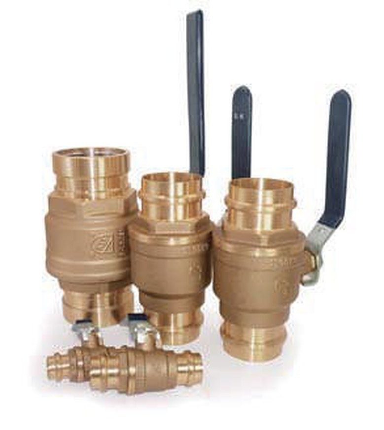 Press Fit Ball Valve AX-PFBV-S250-1/2