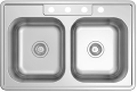 Stainless Steel Top Mount Sink AX-PKS-1010