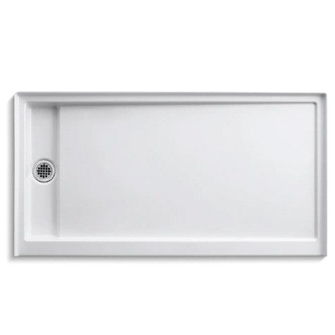Shower Pan, Left Trench Drain AX-PSB-4006-42X36L-TD