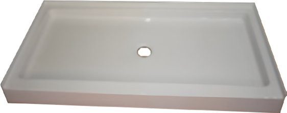 Shower Pan, Center Drain AX-PSB-4010-60X30X5.5C