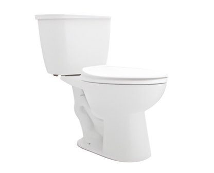 Two-Piece, Single Flush, Elongated Toilet AX-PTI-1022